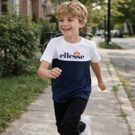 T-shirt manches courtes garçon avec imprimé Marine 2 - vertbaudet enfant 