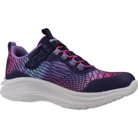 Basket fille Multicolore+Multicolore / Bleu clair+Multicolore / Bleu marine 17 - vertbaudet enfant 