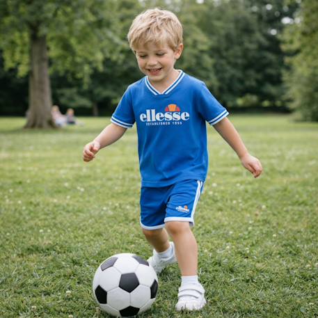 T-shirt manches courtes garçon et short Marine 2 - vertbaudet enfant 