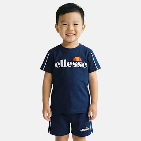 Pack de 2 t-shirts et short garçon Marine 3 - vertbaudet enfant 