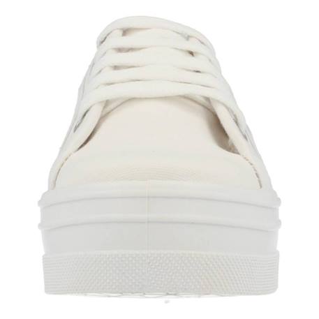 Basket à lacet fille Beige+Blanc+Noir 12 - vertbaudet enfant 
