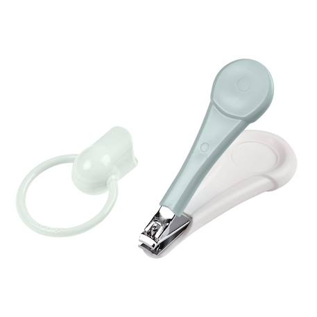 Coupe ongle pour bébé avec bout rond Vert bleu 3 - vertbaudet enfant 