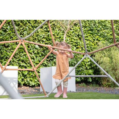 Dôme d'escalade enfants pour l'extérieur en métal ø300cm Pastel 5 - vertbaudet enfant 