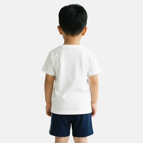 Pack de 2 t-shirts et short garçon Marine 6 - vertbaudet enfant 