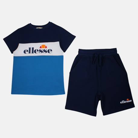 T-shirt manches courtes garçon et short Marine 4 - vertbaudet enfant 
