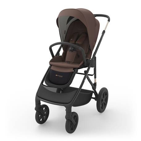 Poussette évolutive 2 en 1 suspension améliorée pour enfants à 22 kg Beige / sand dune+Gris noir+Velvet mocca+Venezian black+Vert foncé 17 - vertbaudet enfant 