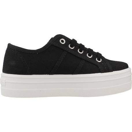 Basket à lacet fille Beige+Blanc+Noir 13 - vertbaudet enfant 