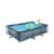 Piscine tubulaire rectangulaire 300x200x65cm avec pompe filtrante Gris+Gris clair+Vert 6 - vertbaudet enfant 
