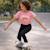 Top manches courtes fille avec imprimé Rose 2 - vertbaudet enfant 