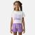 Pack de 2 t-shirts et short fille Violet 4 - vertbaudet enfant 