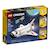 Creator 3 en 1 la navette spatiale 31134 Multicolore 2 - vertbaudet enfant 