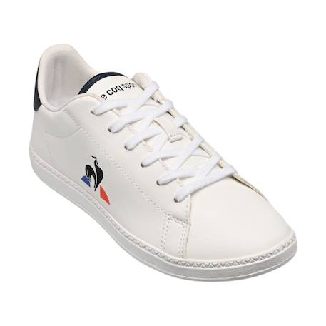 Baskets cuir courtset White 2 - vertbaudet enfant 