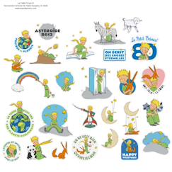 Jouet-Activités artistiques et musicales-Autocollants le petit prince cosmique - le petit prince