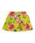 Jupe fille à imprimé floral et volants froncés superposés Jaune 2 - vertbaudet enfant 