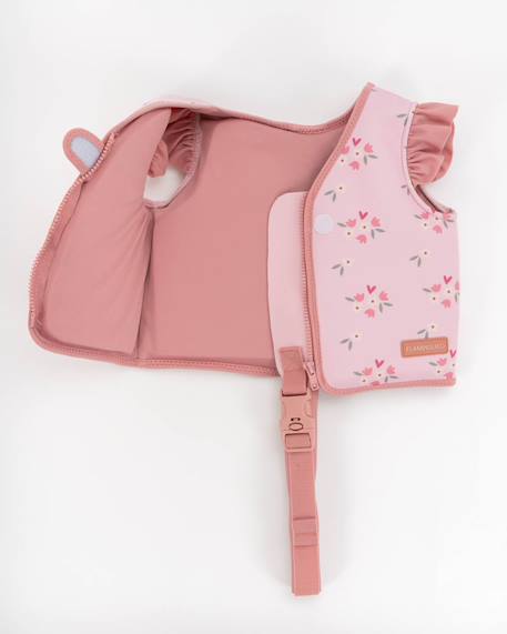 Gilet natation enfant neoprene et epe Bleu+Blue+Pink+Rose+Rose fleurs+Vert 30 - vertbaudet enfant 