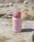 Gourde enfant avec paille isotherme 550 ml Bleu+Rose 11 - vertbaudet enfant 