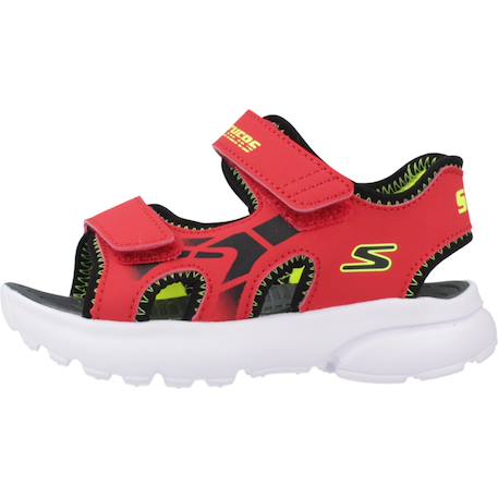 Sandales bébé garçon confortable Rouge 2 - vertbaudet enfant 