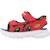 Sandales bébé garçon confortable Rouge 2 - vertbaudet enfant 