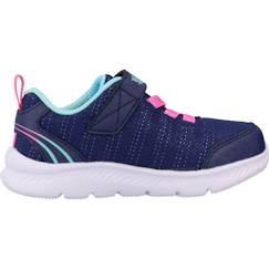 Chaussures-Chaussures bébé 17-26-Basket fille synthétique légère et souple