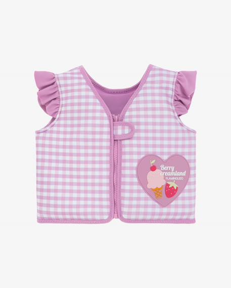 Gilet natation enfant neoprene et epe Bleu+Blue+Pink+Rose+Rose fleurs+Vert 18 - vertbaudet enfant 