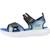 Sandales enfant garçon en textile légère souple Bleu+Bleu bklm+Bleu vert 14 - vertbaudet enfant 