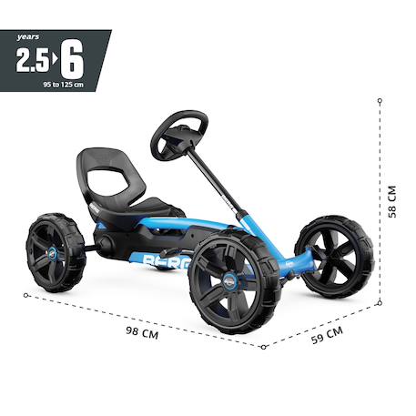Kart à pédales pour enfants 2+ ans Blue 5 - vertbaudet enfant 