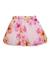 Jupe fille à imprimé hibiscus avec effet ballon Rose 2 - vertbaudet enfant 