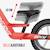 Draisienne enfant tout terrain - 12 pouces Beige+Green+Red 14 - vertbaudet enfant 