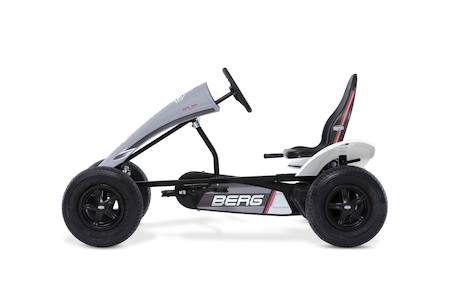 Kart à pédales racing XL BFR - enfant 5ans+ Grey/white 5 - vertbaudet enfant 