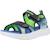 Sandales enfant garçon en textile légère souple Bleu+Bleu bklm+Bleu vert 16 - vertbaudet enfant 