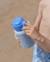 Gourde enfant avec paille isotherme 550 ml Bleu+Rose 4 - vertbaudet enfant 