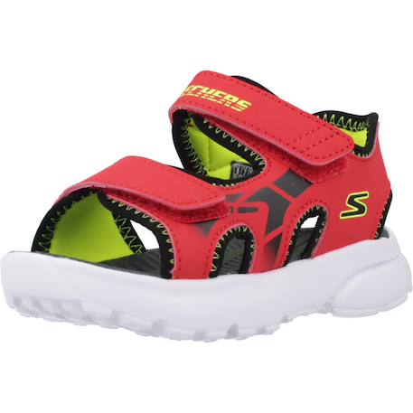 Sandales bébé garçon confortable Rouge 4 - vertbaudet enfant 