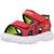 Sandales bébé garçon confortable Rouge 4 - vertbaudet enfant 