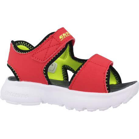 Sandales bébé garçon confortable Rouge 5 - vertbaudet enfant 