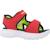 Sandales bébé garçon confortable Rouge 5 - vertbaudet enfant 