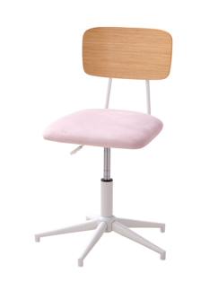 -Chaise de bureau métal et bois LIGNE SCHOOL
