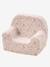 Fauteuil mousse gaze de coton beige imprimé 1 - vertbaudet enfant 