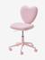 Chaise à roulette enfant cœur rose 2 - vertbaudet enfant 
