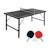 Mini table de ping pong pliable 150x75cm indoor, avec 2 raquettes et 3 balles Bleu+Noir 8 - vertbaudet enfant 