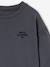 Robe bi-matière fille anthracite 3 - vertbaudet enfant 