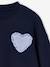 Sweat fille marine 3 - vertbaudet enfant 