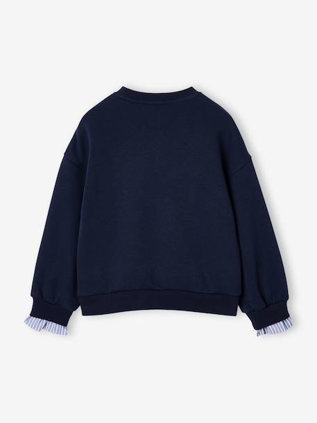 Sweat fille marine 2 - vertbaudet enfant 