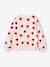 Sweat fille col rond écru+ivoire+rose pâle+taupe 5 - vertbaudet enfant 