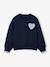 Sweat fille marine 1 - vertbaudet enfant 
