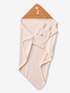 Linge de maison et décoration-Cape de bain et gant en coton personnalisable
