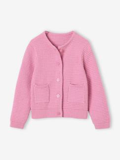 -Gilet fille boutonné