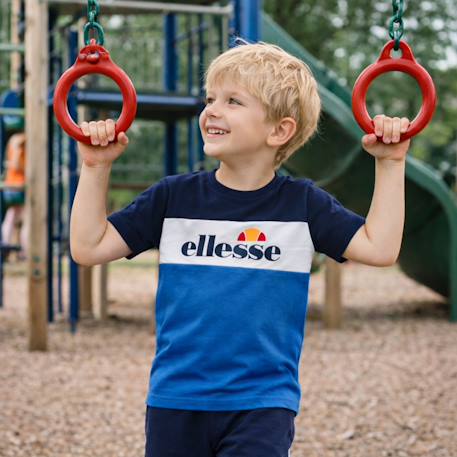 T-shirt manches courtes garçon et short Marine 2 - vertbaudet enfant 
