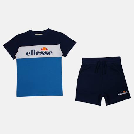 T-shirt manches courtes garçon et short Marine 4 - vertbaudet enfant 