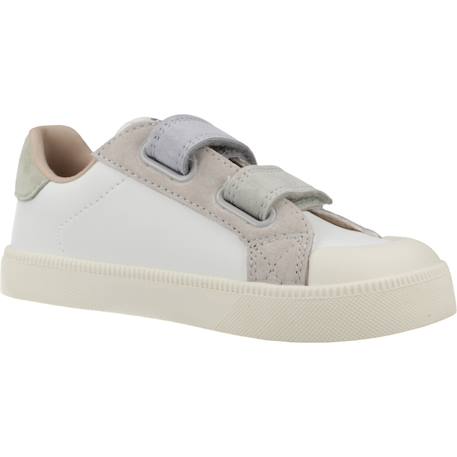 Basket enfant cuir enfant cuir oliver barefoot Bleu azul+Rose 5 - vertbaudet enfant 