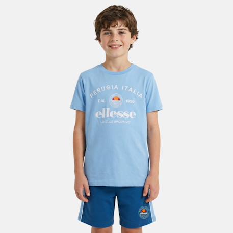 Pack de 2 t-shirts et short garçon Bleu 4 - vertbaudet enfant 